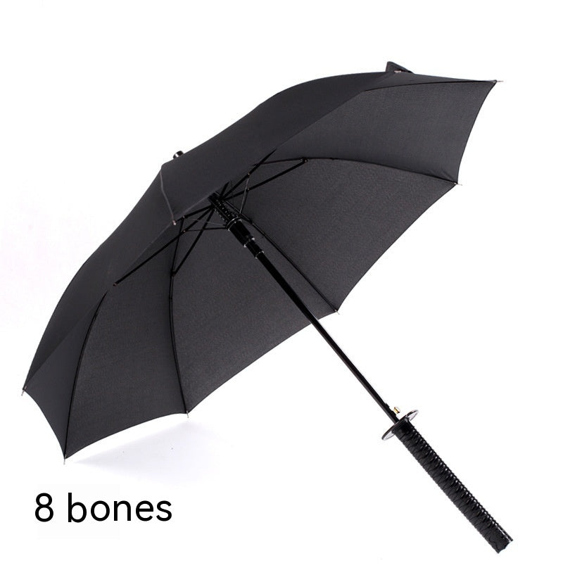 black Katana Sword Handle Umbrella