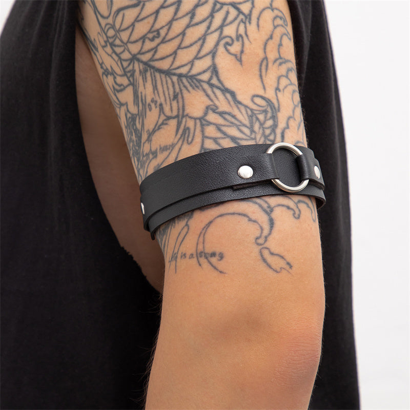 black belt bracelet mens for arm