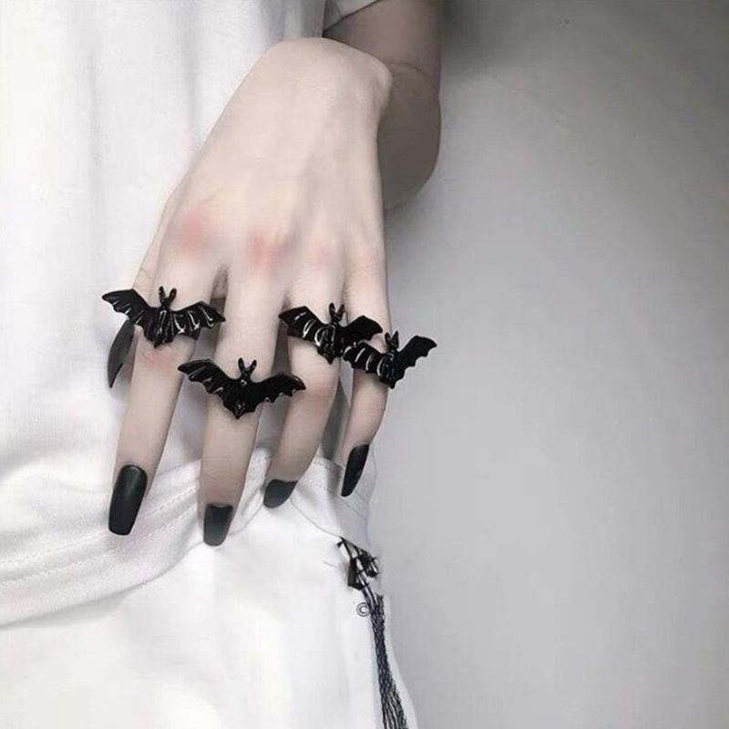 Goth  Bat Ring