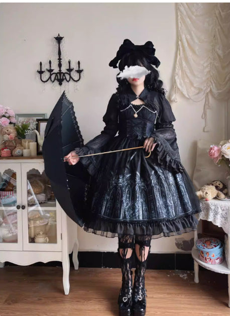 blue Gothic Lolita Dress