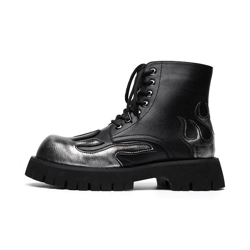 Gothic Boots Men's fire