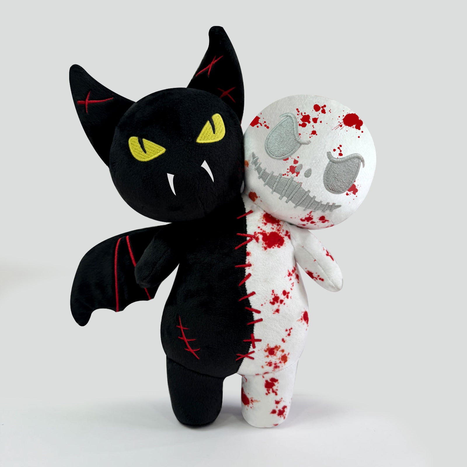 glow in the dark Luminous Scary Bat Spooky Plush Toy