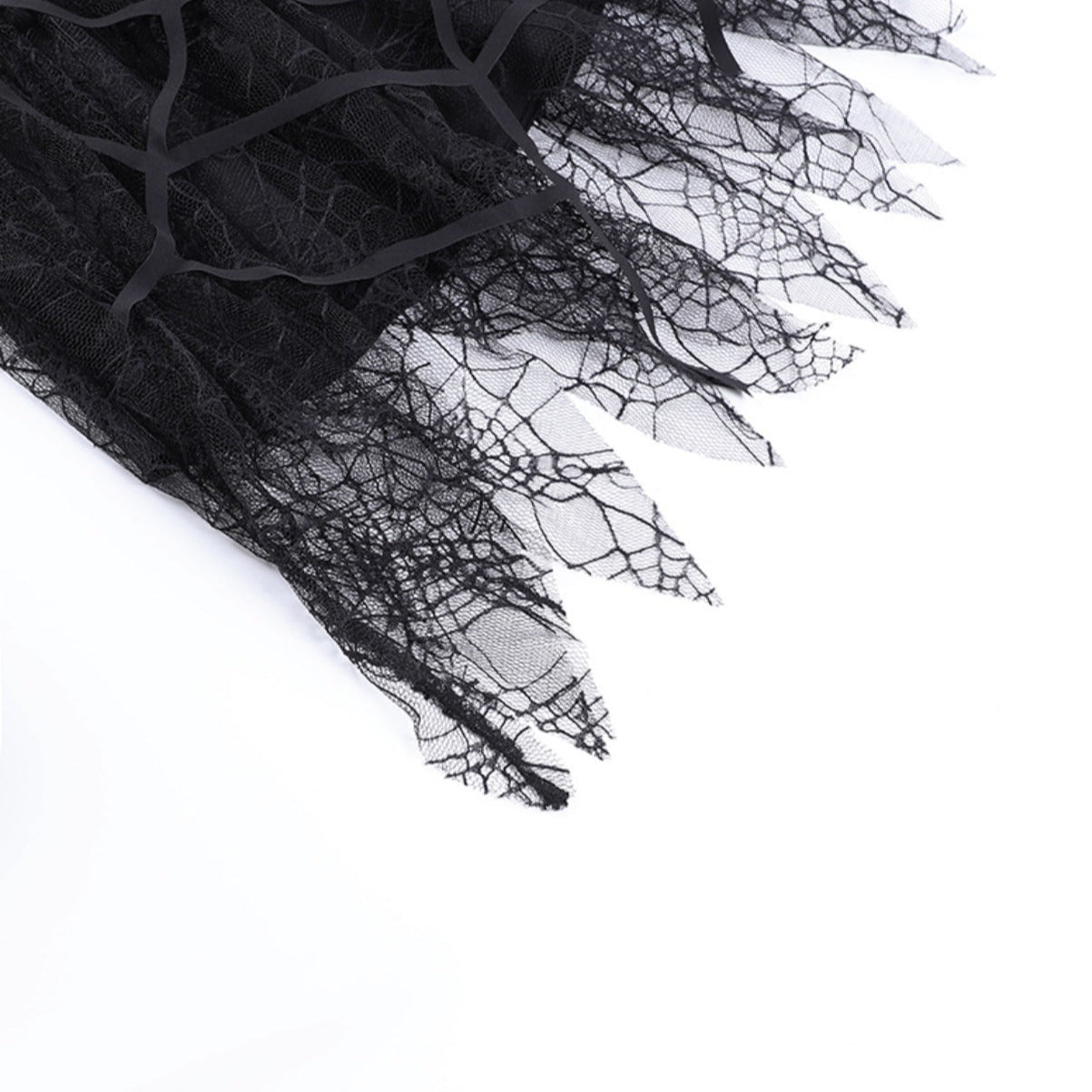 goth Spider Web Skirt