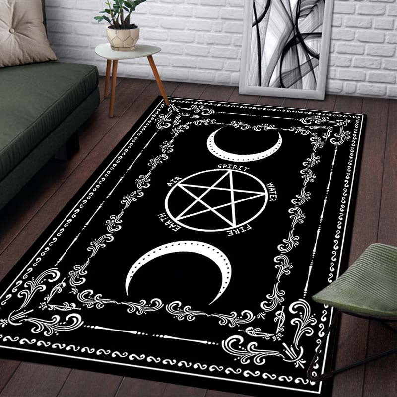 area Witchy Pentagram area Carpet