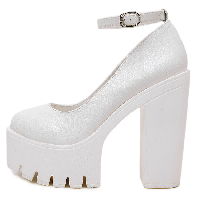 Black Gothic Lolita Heels goth oasis
