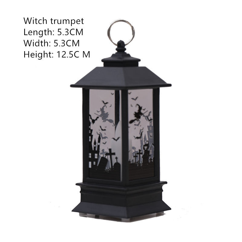 graveyard bats Gothic Candle Lamp