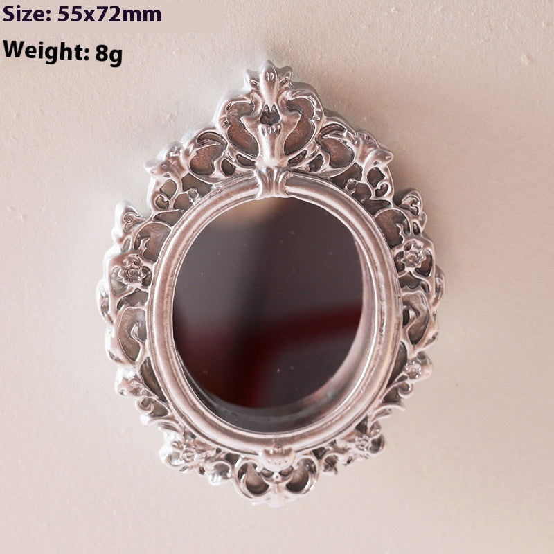 gold Victorian Mini Mirror Decorations for Wall