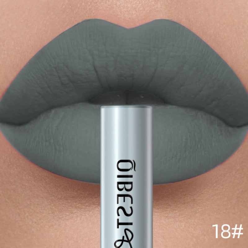 green Matte Liquid Lipstick Gothic