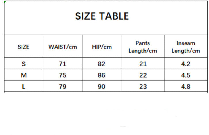 grunge gothic Black Vegan Leather Shorts size guide