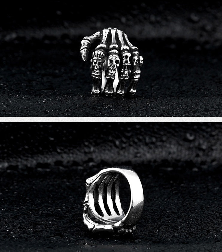 hand Skeleton Ring