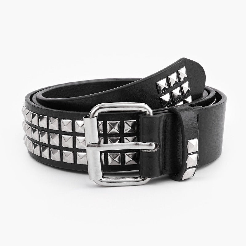 Black Gothic Studded Belt