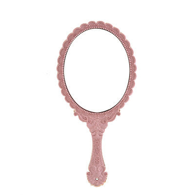 pink Gothic Handheld Mirror Portable Vintage - Goth Compact Mirror