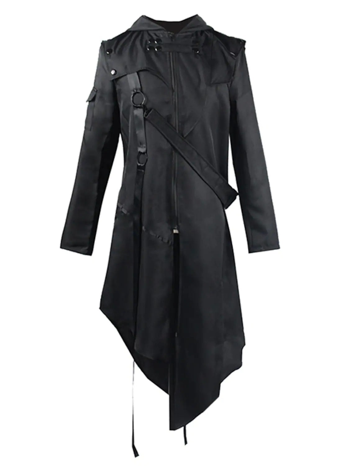 steampunk black 
Gothic Coat for Men

