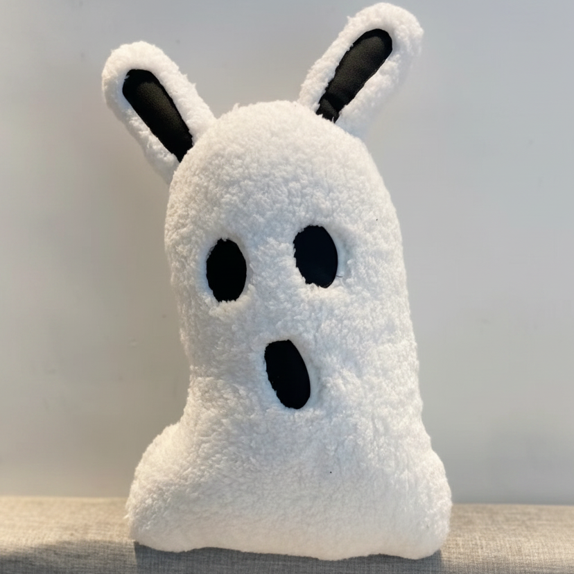 Bunny Ghost Pillow