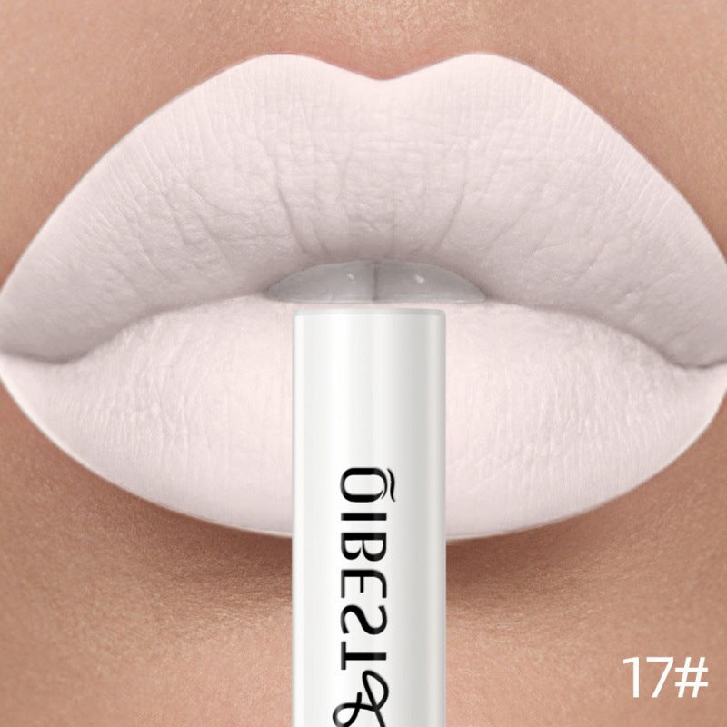 white Matte Liquid Lipstick Gothic